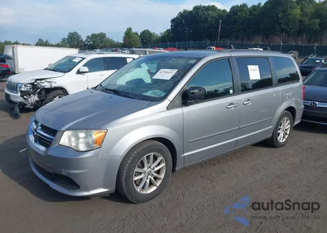 2013 Dodge Grand Caravan Sxt из США, поврежденный, VIN 2C4RDGCG7DR820519